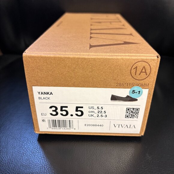 Vivaia Round-Toe Satin Sneakerina (Yanka) - Size 5.5 - NWT - Picture 6 of 7